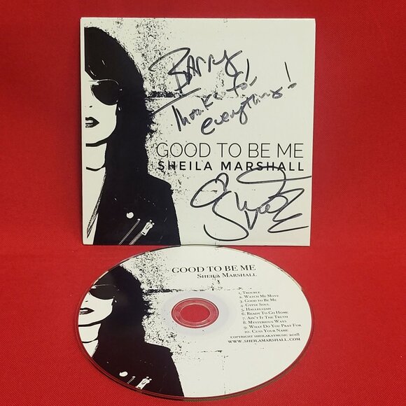 Good To Be Me Sheila Marshall CD Signed 2018 - Picture 5 of 8